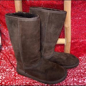 Brown UGG’S boots